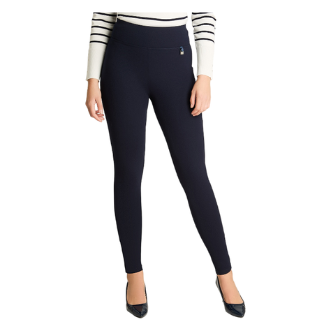 Calza Slim Con Control De Abdomen Azul-0