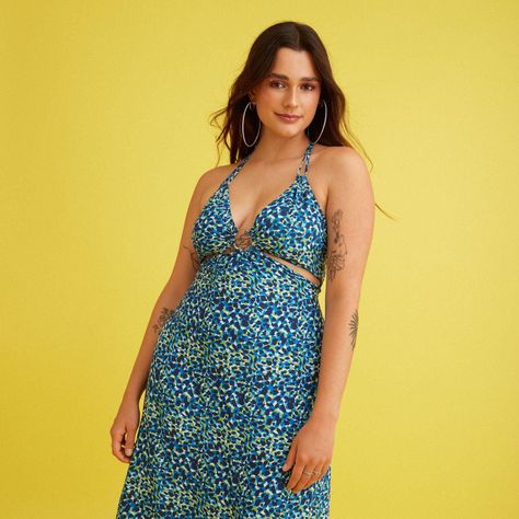 Vestido Cut Out Con Argolla-2