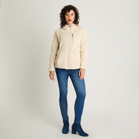 Polerón Manga Larga Polar Waffle Beige-3
