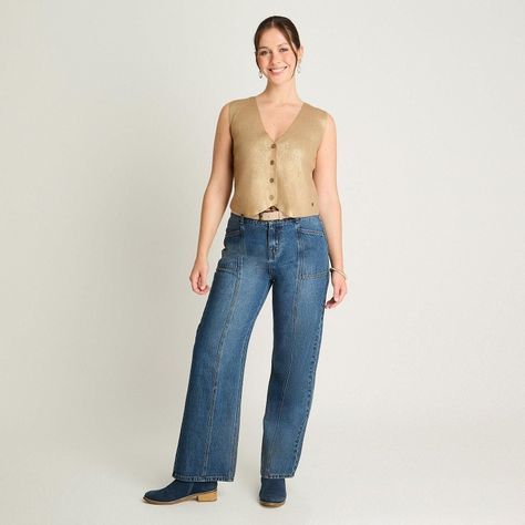 Gilette Tejido Lurex Camel-3