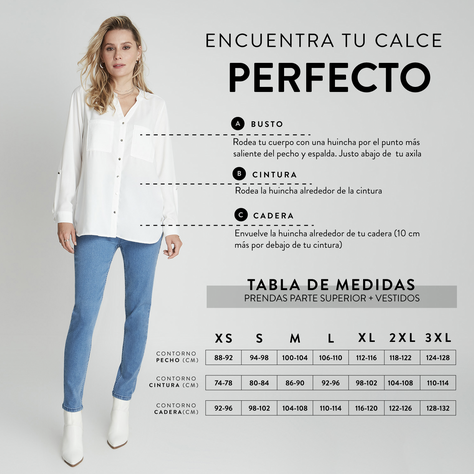 Blusa Mezclilla Bolsillos Basica Lyocell-4