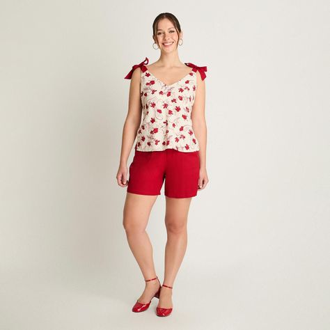 Blusa Sin Mangas Estampada Arena-2