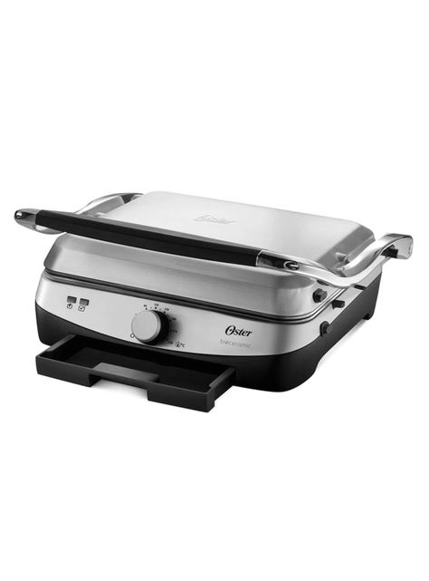 Parrilla y panini Oster® revestimiento Bioceramic® CKSTPA4881-2