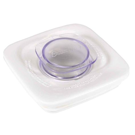 Tapa cuadrada blanca para vaso clásico Oster®-0