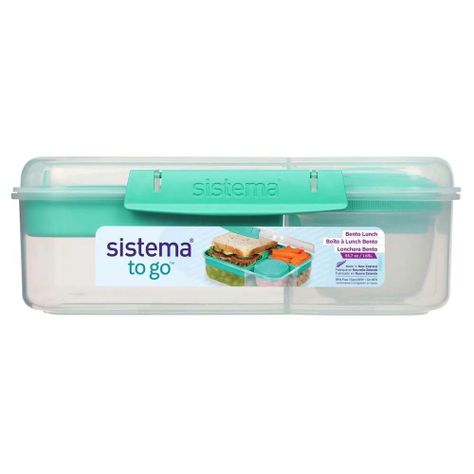 Contenedor Con Pote Para Yogurt Sistema Bento To Go 1.65 L-1