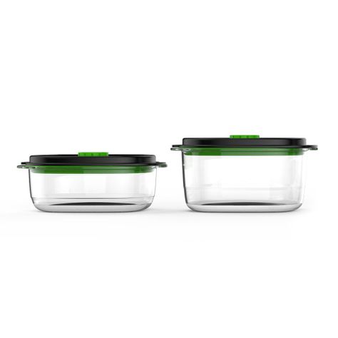 Pack Contenedores FoodSaver® con Marinador (700 ml. y 1.2 litros) FFC025X-0