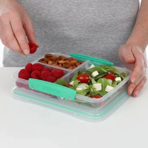 Contenedor Hermético Con Divisiones Sistema To Go 350 ml-5