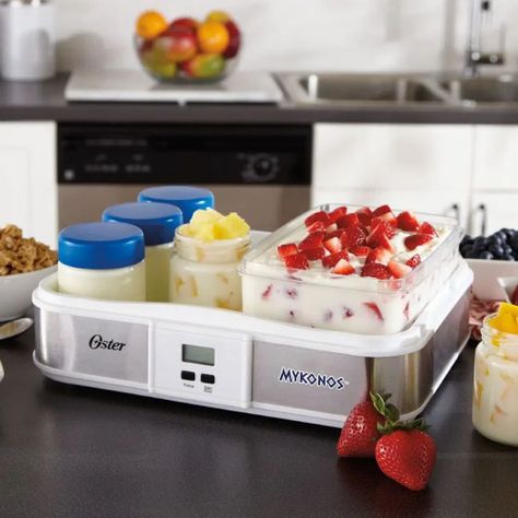 Yogurtera digital programable Oster® especial yogur griego CKSTYM1012-4