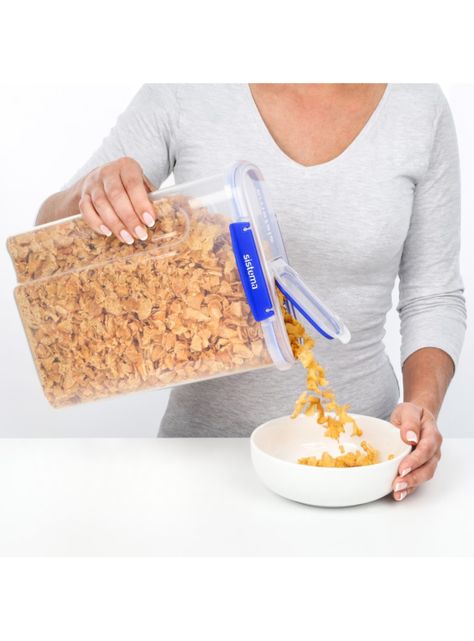 Contenedor Hermético Para Cereal Sistema Klip It Plus 4.2 L-2