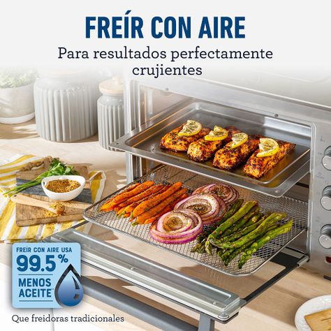 Horno con freidora de aire Oster® de 35L TSSTTVLS35-2