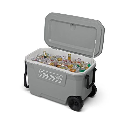 Cooler con Ruedas Coleman Rock Gris 316 62 QT / 58 Lt-2