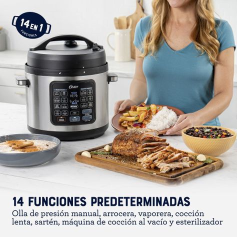 Multiolla Turbo Oster DiamondForce 5.7 Lt 14 Funciones CKSTPCECT57DF-1