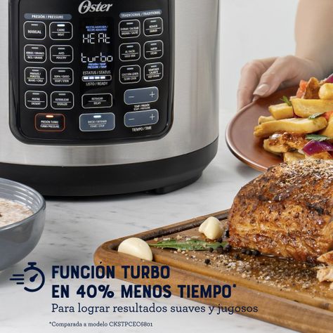 Multiolla Turbo Oster DiamondForce 5.7 Lt 14 Funciones CKSTPCECT57DF-2