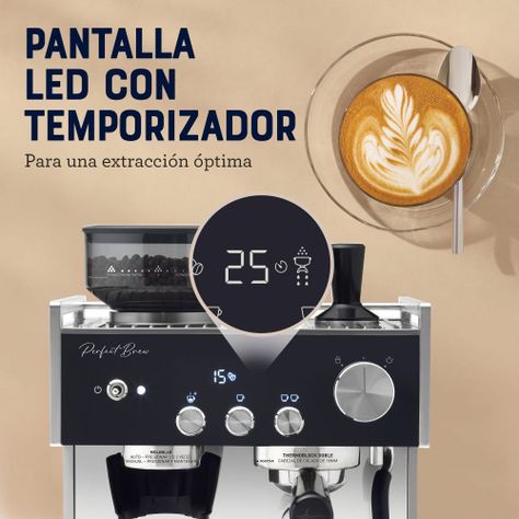 Cafetera para Espresso Oster® Perfect Brew BVSTEM7400-4