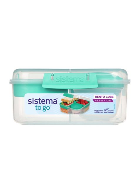 Contenedor Con Pote Para Yogurt Sistema Bento To Go de 1.25 L-1