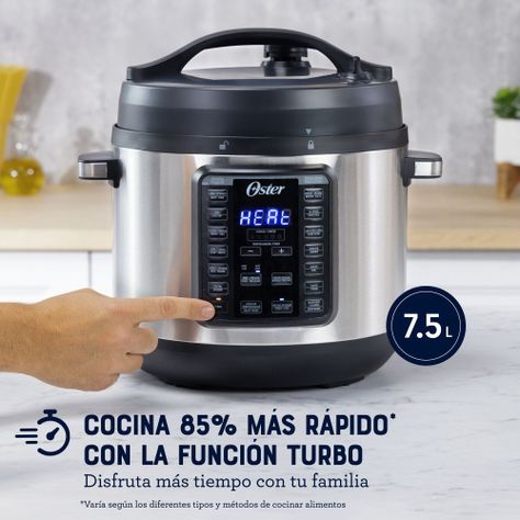 Multiolla Oster Turbo 7.5 Lt 14 Funciones Ckstpcect75df-2