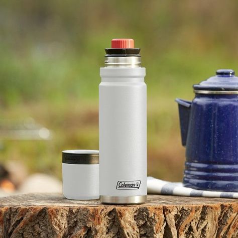 Botella Térmica 3Sixty Pour Libre BPA Blanco Coleman® 1.2 Lt-1