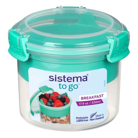 Contenedor Hermético Breakfast To Go Sistema de 530 ml-0