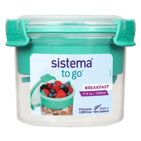 Contenedor Hermético Breakfast To Go Sistema de 530 ml-1