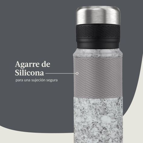 Termo al vacío Thermalock Blanco Granito Contigo® 1.2 Lt-2