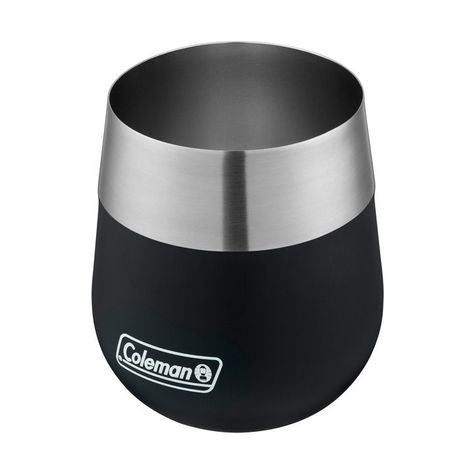 Vaso Claret de Acero Inoxidable Coleman® 384 ml Negro-1
