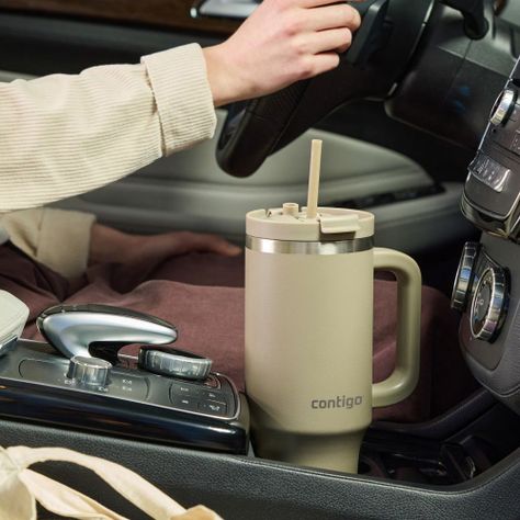 Botella Contigo® Streeterville leak-proof 1.18 Lt. Beige-4