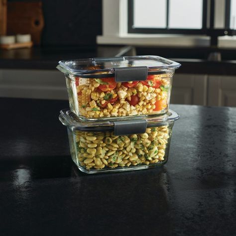 Contenedor de Alimentos hermético de vidrio Rubbermaid Brilliance 1.1 Lt-3