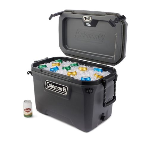 Cooler Coleman Convoy 55 Qt / 52 Lt Gris-4