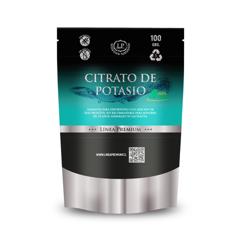 Citrato de potasio puro en polvo por 100 gramos-0