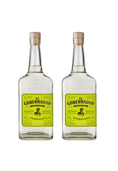 2 Pisco Gobernador, Limarí 700ml.-0