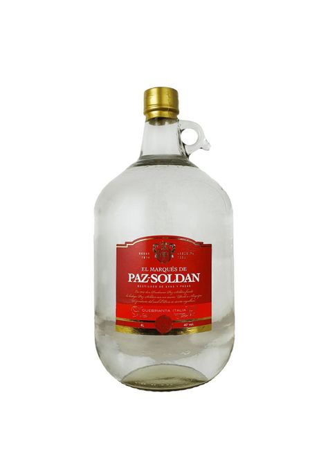 Destilado de Uva Marques de Paz Soldan 4 litros.-0