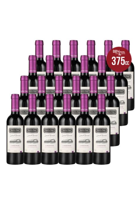 24 Vinos Santa Ema Select Terroir Carmenere (375 ml)-0