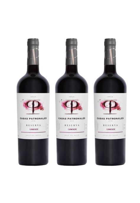 3 Vinos Casas Patronales Reserva Privada Carmenere-0