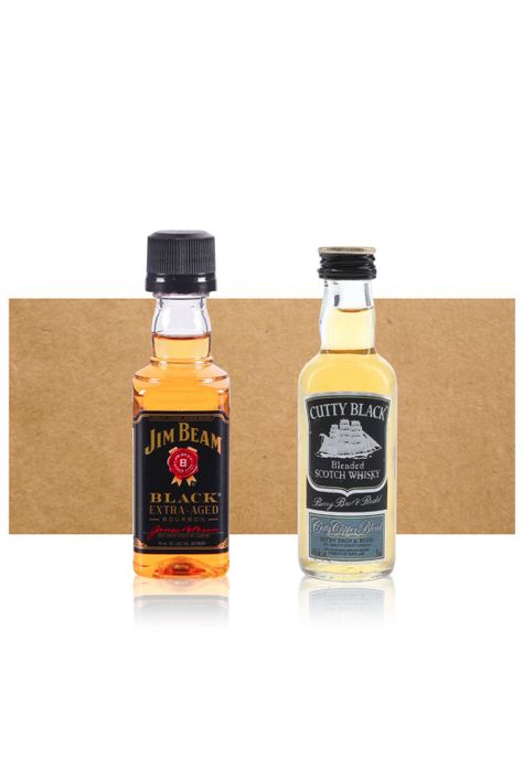 Mix Miniatura Cutty Black & Jim Beam-0