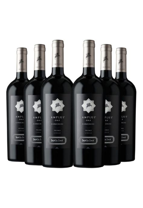6 Vinos Santa Ema One Amplus Carmenere-0