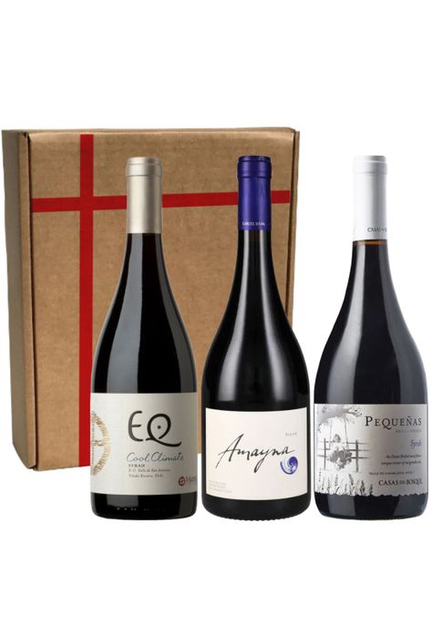 3 Vinos Mix Alta Gama Syrah-0