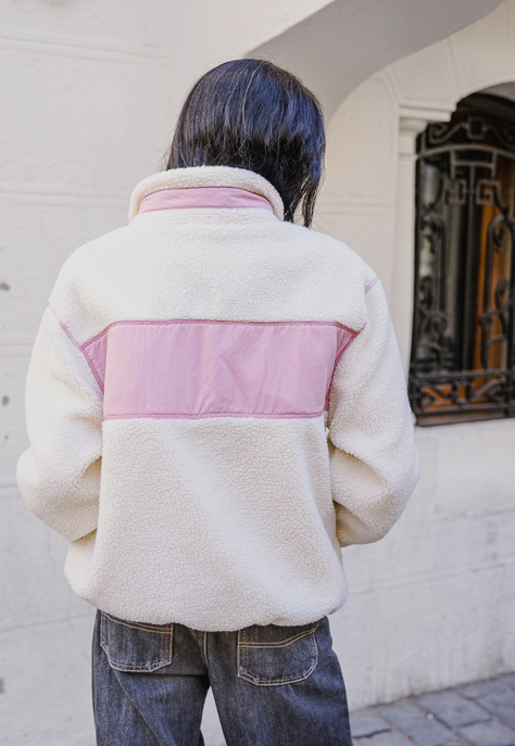 Polar Sherpa Mujer Wappy Pink -1