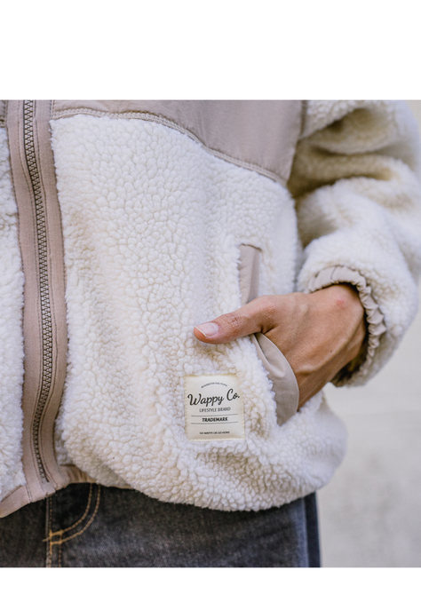 Polar Sherpa Mujer Wappy Beige-1