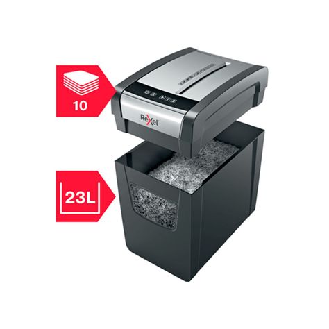 Trituradora Destructora de Papel Corte Challa X410SL Rexel-2