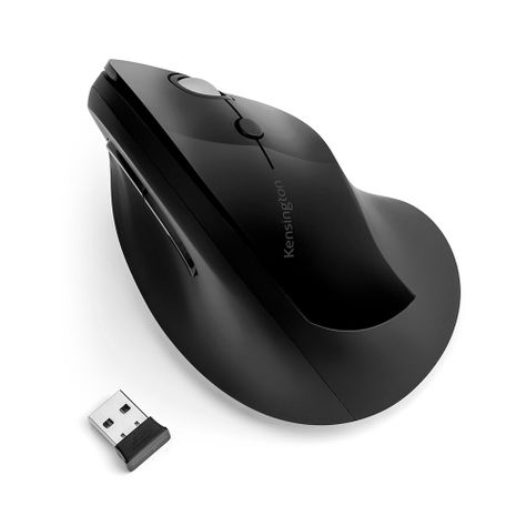 Mouse Vertical Profit Negro Inalámbrico Kensington-0