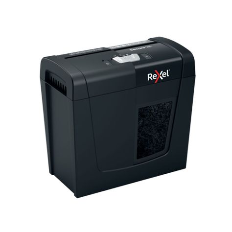 Trituradora Secure X6 P4 4X40mm/ 6 hjs /papelero 10 Lts 100 hojas-3