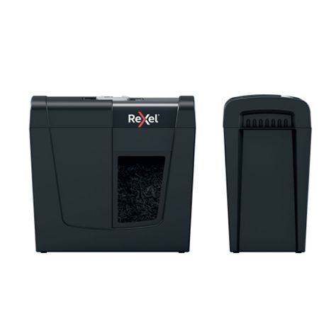 Trituradora Secure X6 P4 4X40mm/ 6 hjs /papelero 10 Lts 100 hojas-4