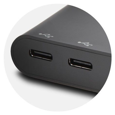 Hub Usb-C CH1000 2 puertos USB-C Y 2 PUERTO Usb-B-1