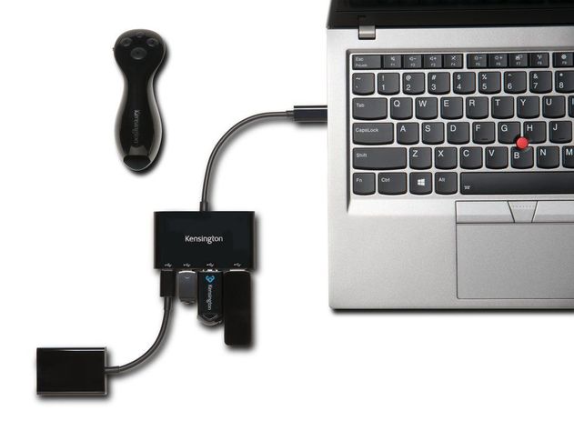 Hub Usb-C CH1000 2 puertos USB-C Y 2 PUERTO Usb-B-3