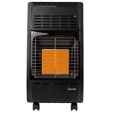Estufa Infrarroja A Gas Kendal 5 Kg Negro-1