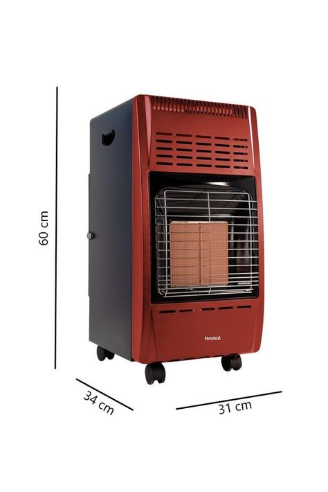 Estufa a Gas 5 kilos Heimat Rojo-1