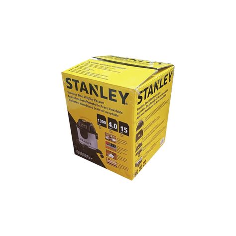 Aspiradora Stanley 1300watt 15l Sl19301-4b Polvo Y Agua-1