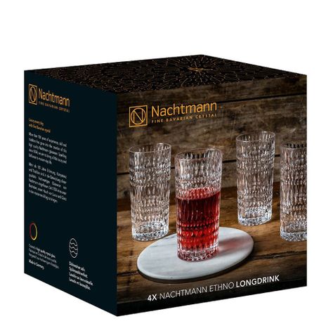 Set 4 Vasos Longdrink Ethno-1