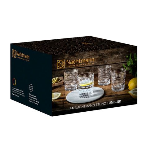 Set 4 vasos tumblers Ethno-2
