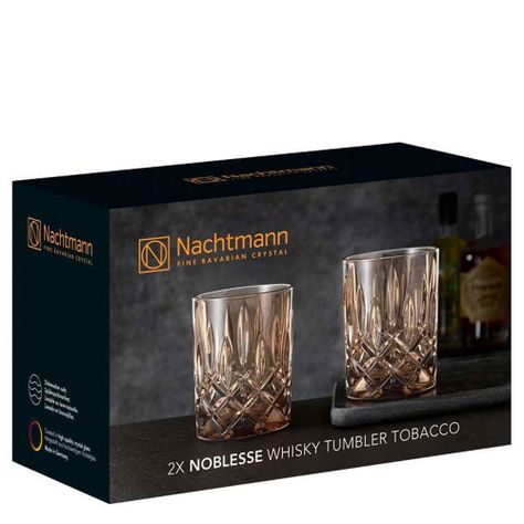 Set 2 vasos Noblesse Tobacco Whisky-1